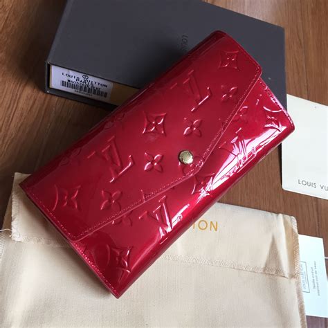 lv patent leather wallet|louis vuitton wallet price list.